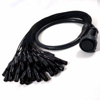 48 way veam vdm multipin to male xlrs female to male neutrik tough pu cable